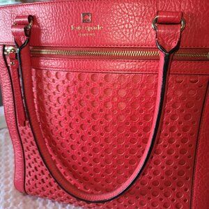 Kate Spade New York Perri Lane Bubbles Lynne Perforated Leather Tote Bag